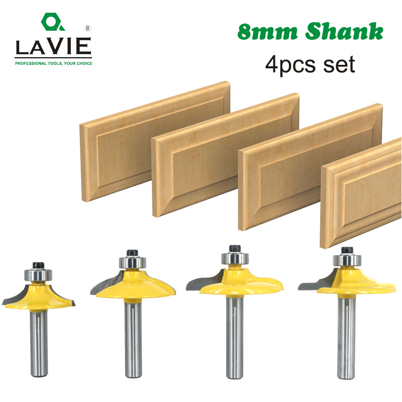 End Mill Set - LAVIE 4 Uds 8mm 12mm 1/2