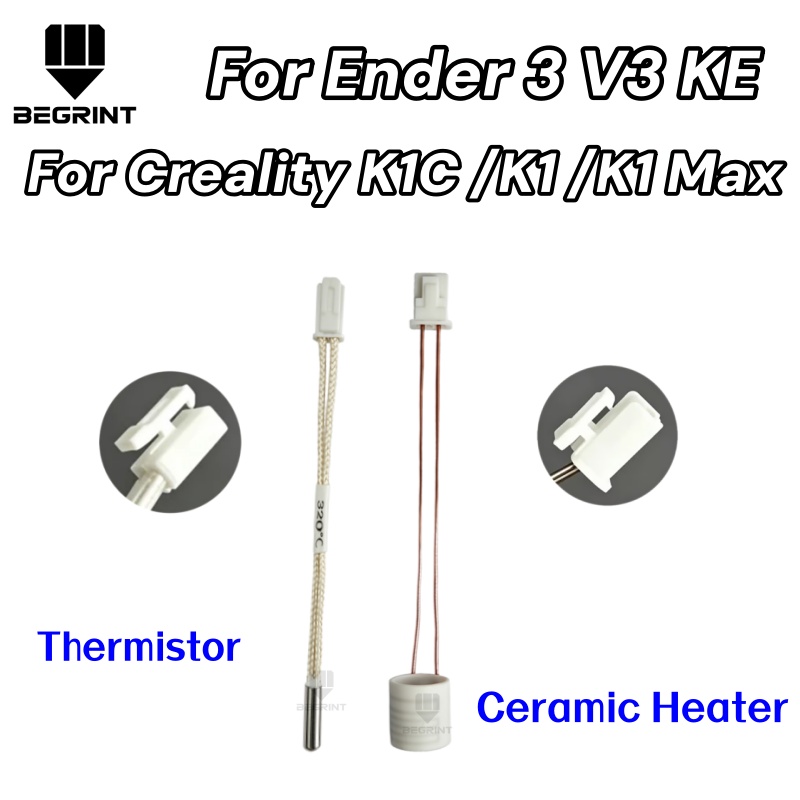Aluminium Profile 2020 - Kit de Termistor y Cartucho Calefactor