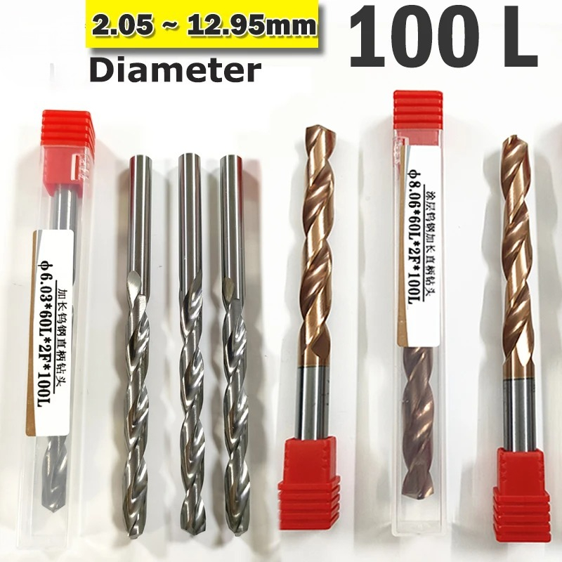 Cnc Bits - Broca helicoidal de vástago recto de