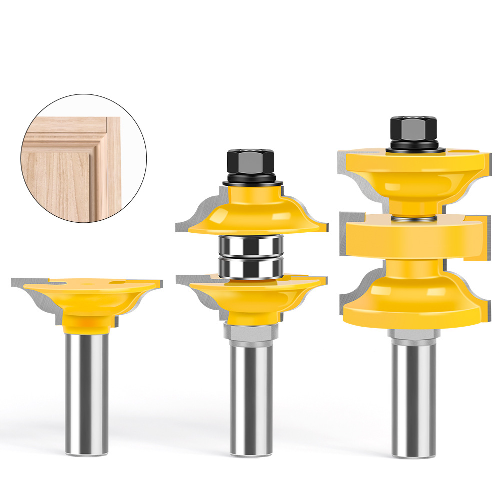 End Mill Set - Juego de 3 fresas de router