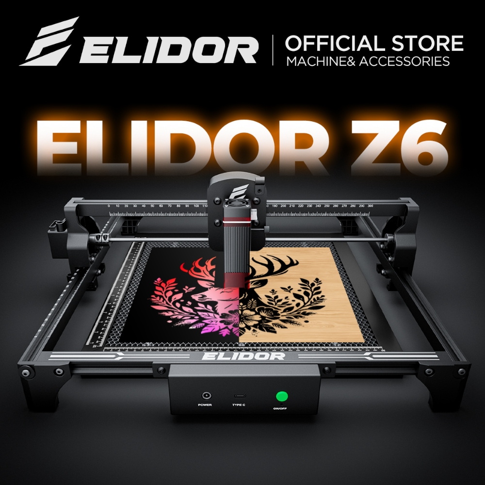 Cnc Router - ELIDOR Z6 6W grabador y máquina