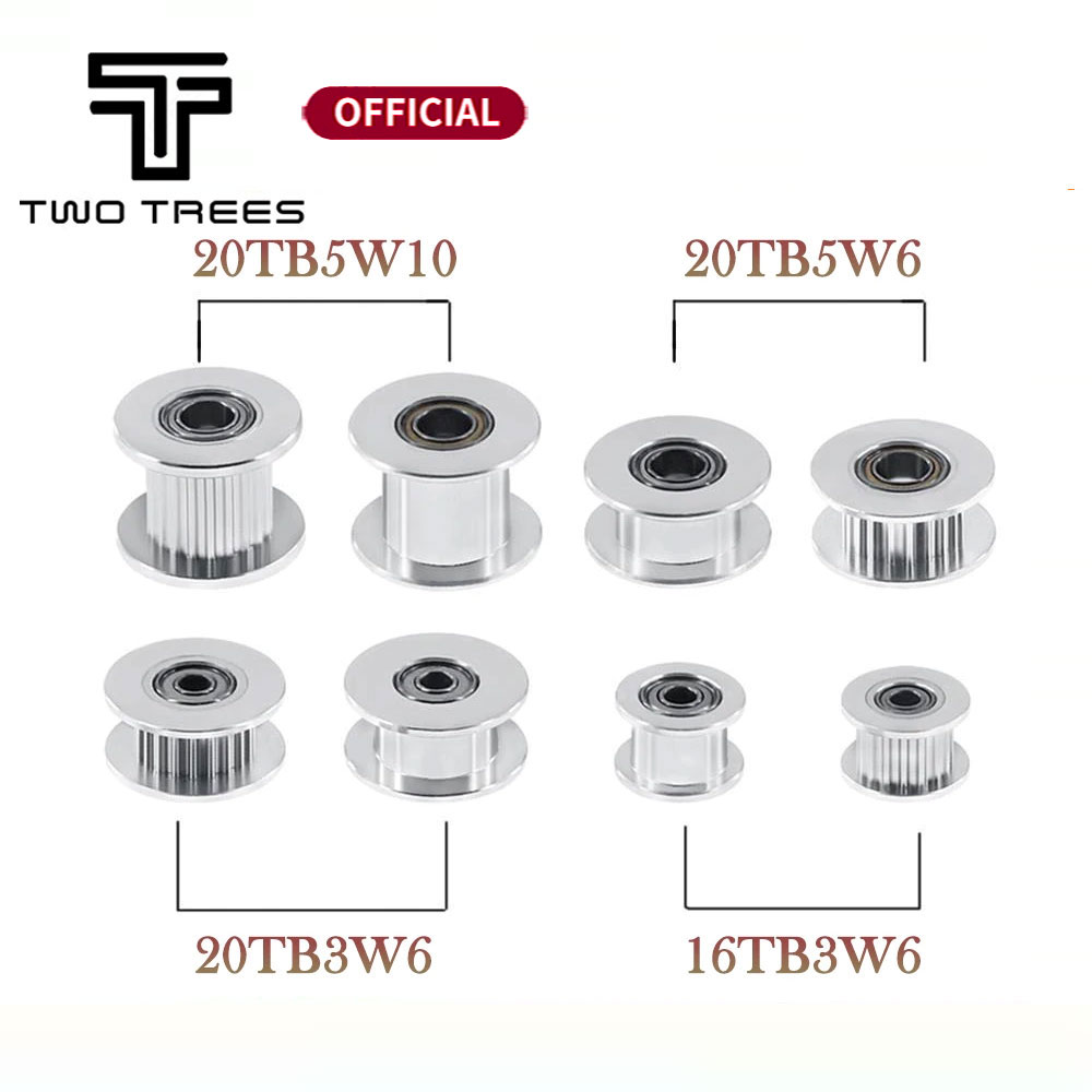 Gt2 Pulley - Polea de distribución tensora GT2, diámetro