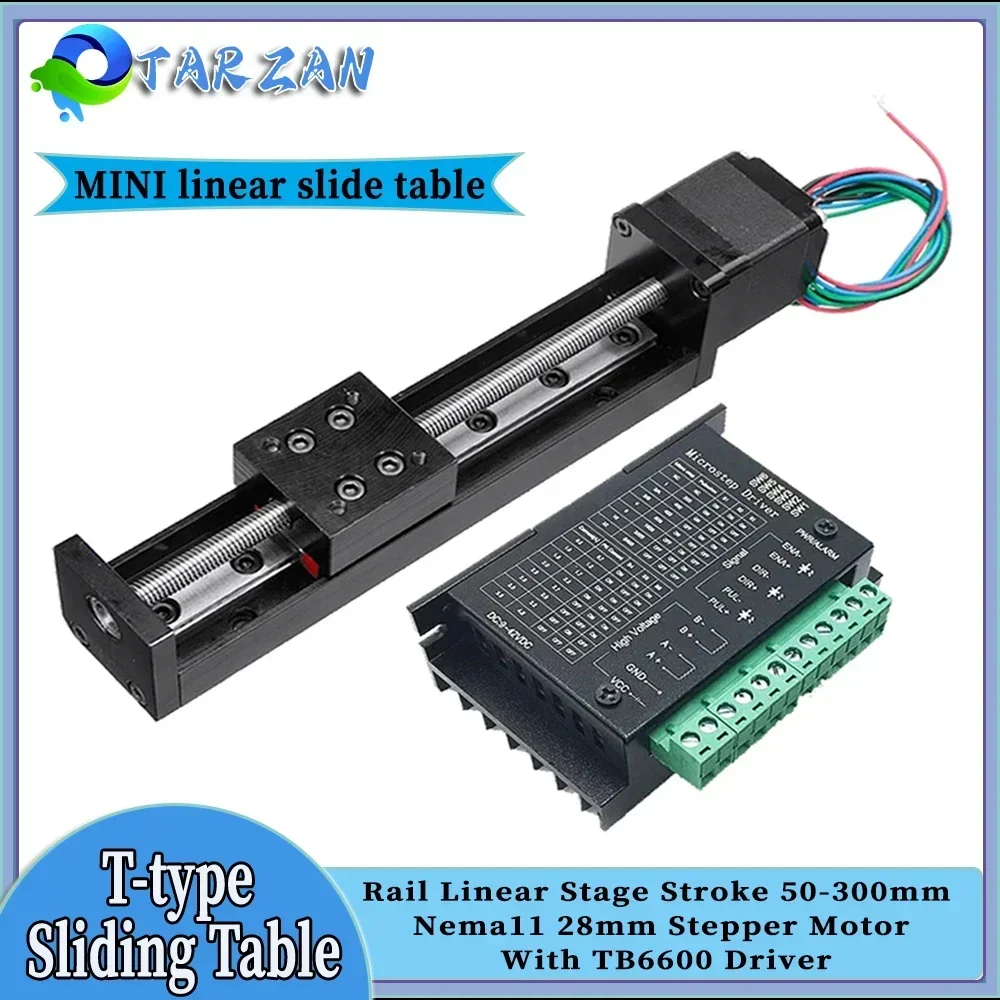 Linear Rod 8Mm - Mini mesa deslizante tipo T CNC,