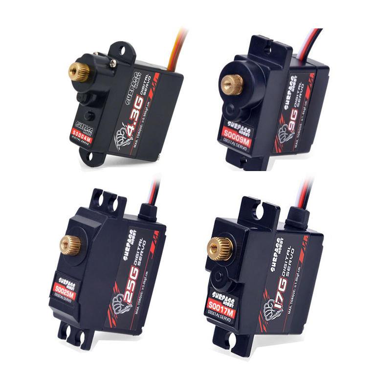 5 uds Surpass Hobby S0025M eng - Servo 9G reseña y precio