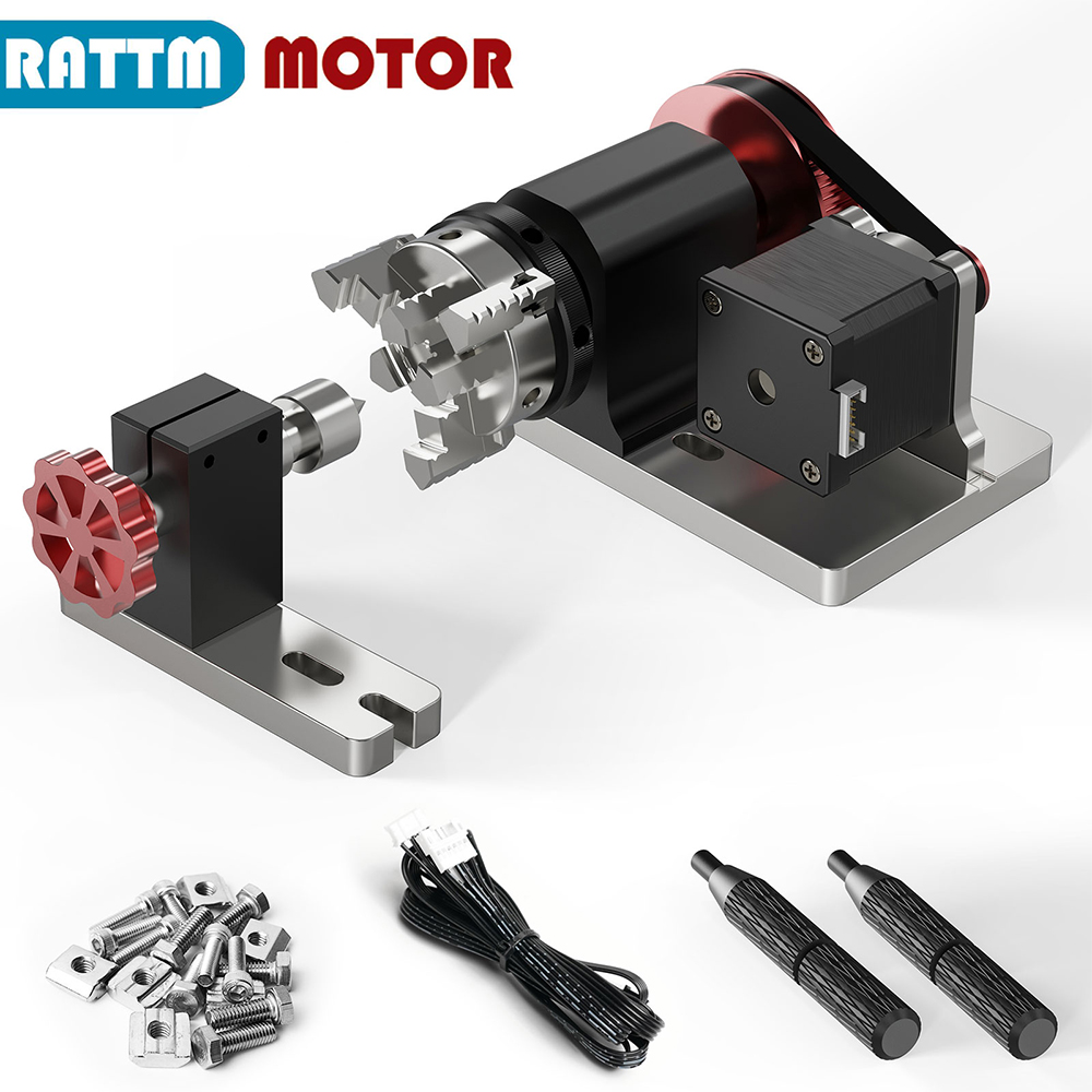 CNC cuarto 4. ° eje giratorio  - 3018 Cnc reseña y precio