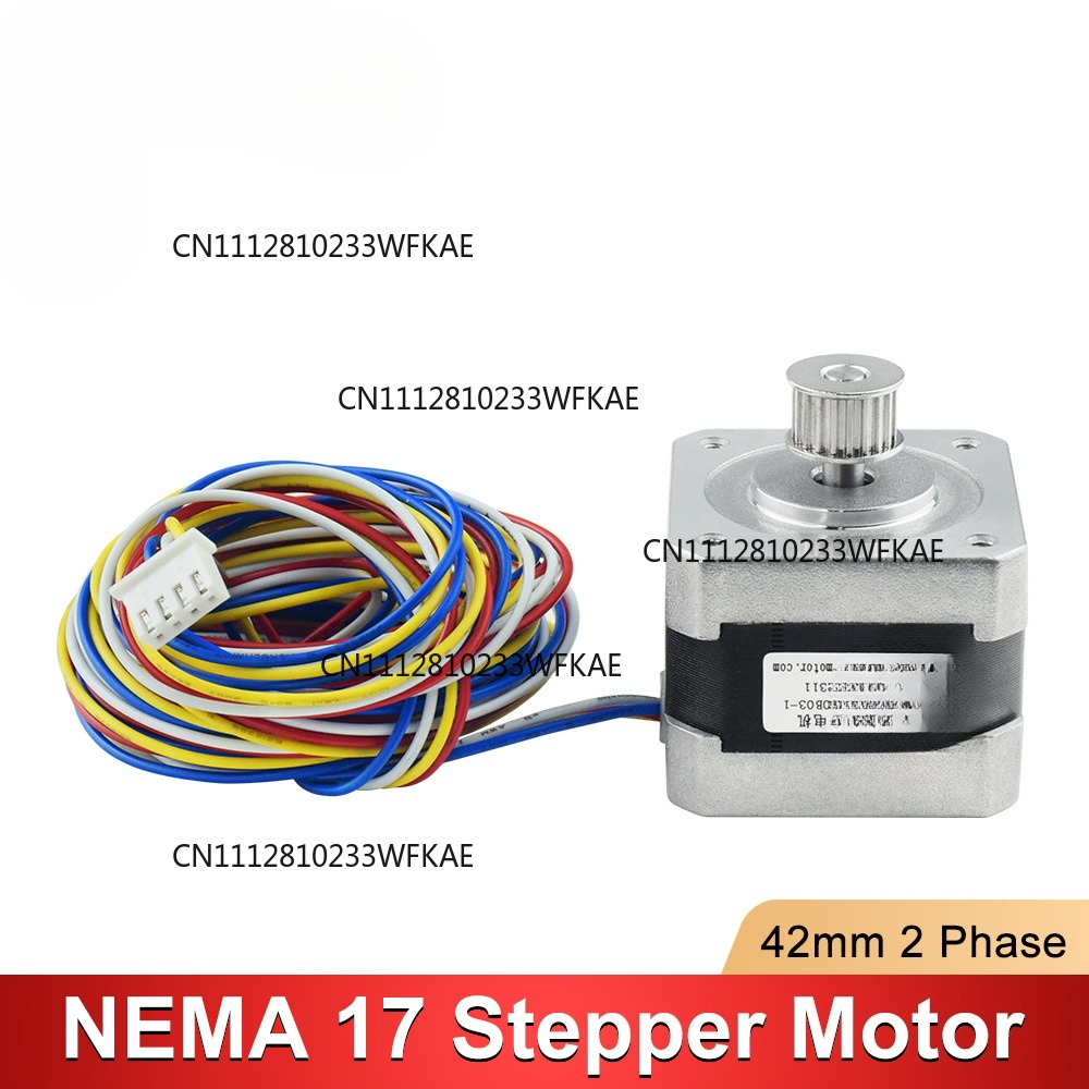 Motor paso a paso Nema 17 de 2 - Stepper Motor Nema17 reseña y precio