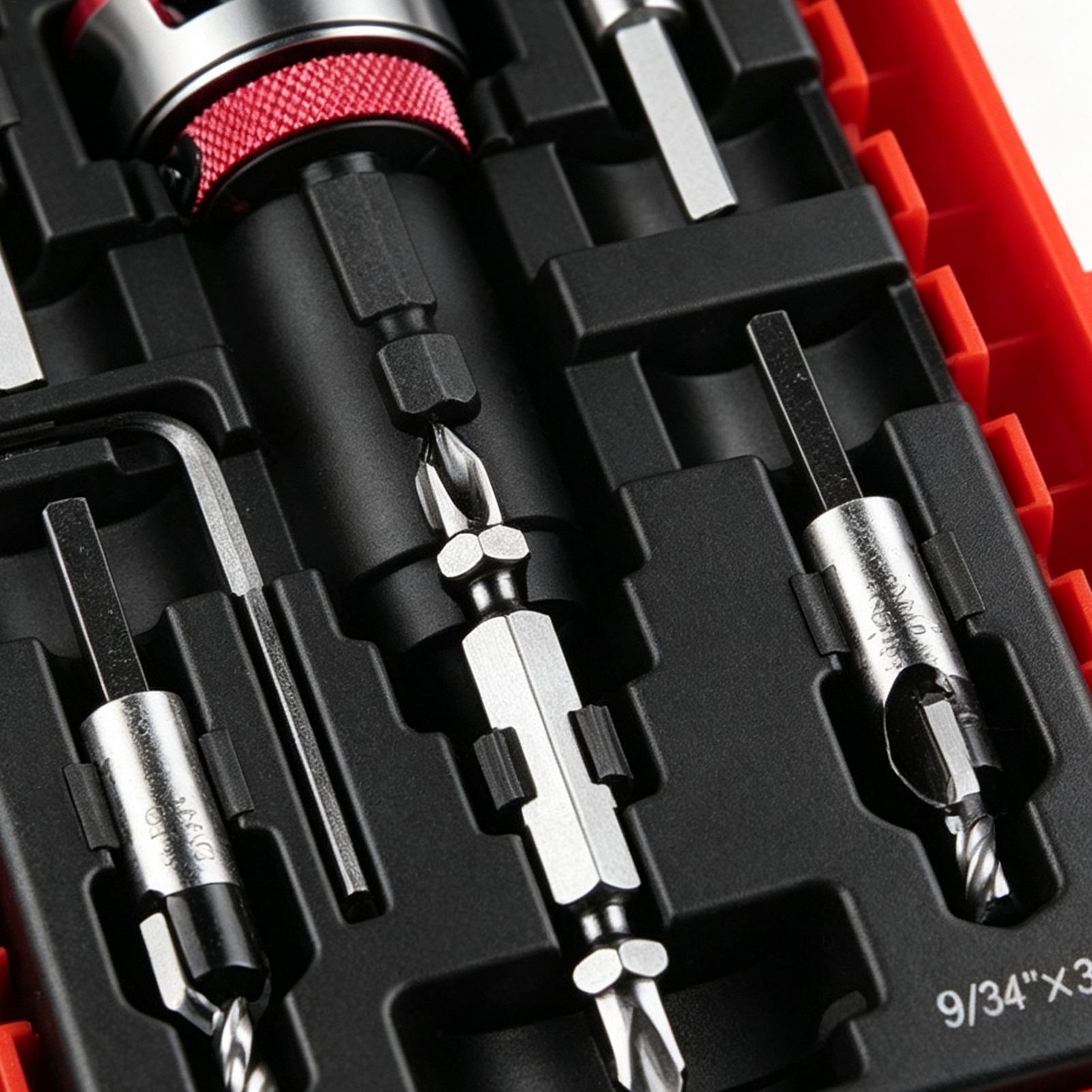 Juego de brocas avellanadoras  - Drill Bit Set reseña y precio
