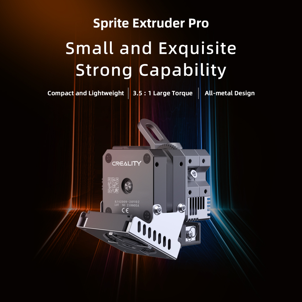 Extrusor CREALITY Sprite Pro,  - Aluminium Profile 2020 reseña y precio