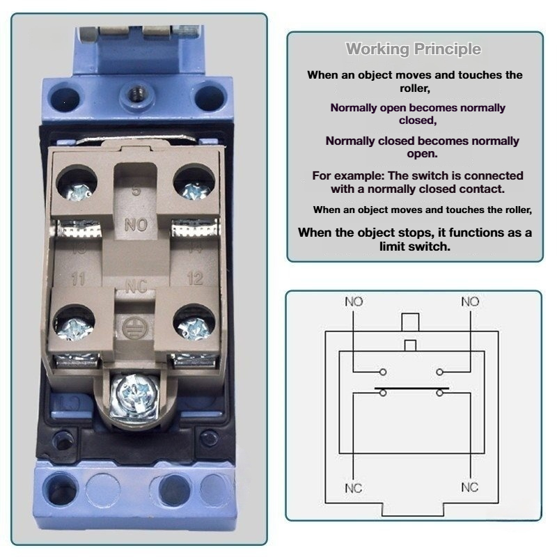 2 piezas de interruptor de lím - Limit Switch reseña y precio