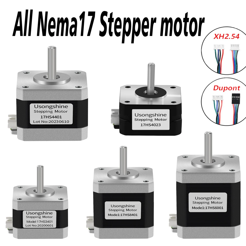 Motor paso a paso Usongshine A - Nema 17 Stepper reseña y precio