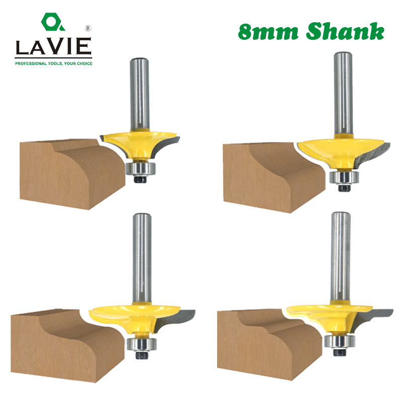 LAVIE 4 Uds 8mm 12mm 1/2 vásta - End Mill Set reseña y precio
