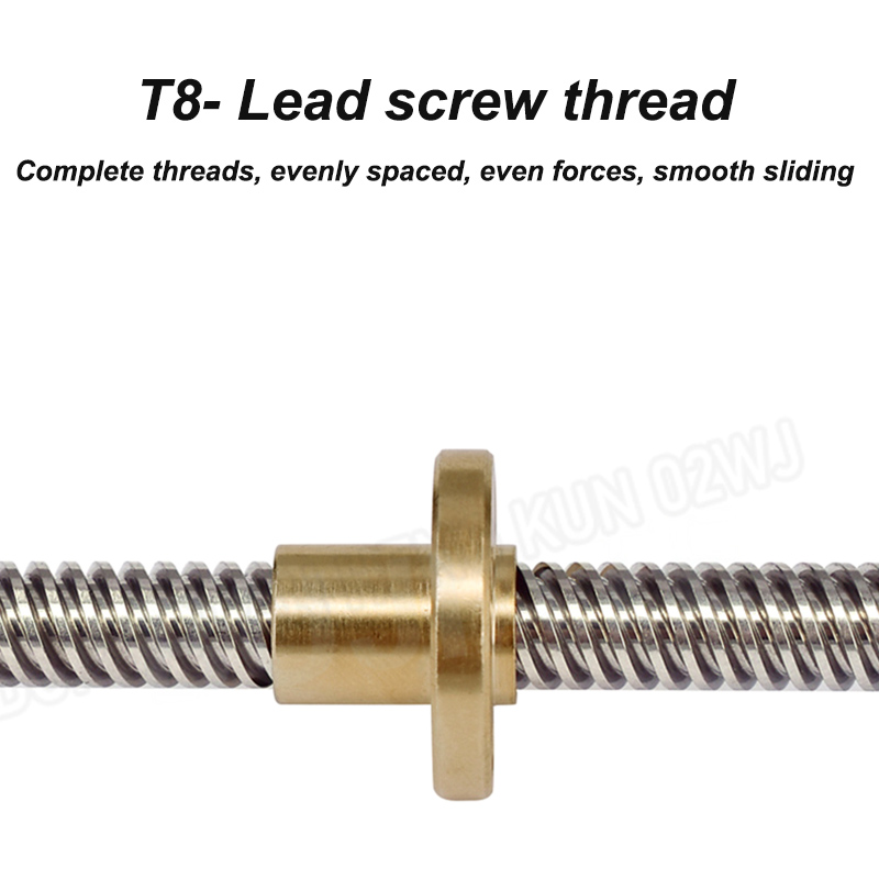 Tornillo Trapezoidal T8 con Tu - Lead Screw 8Mm reseña y precio
