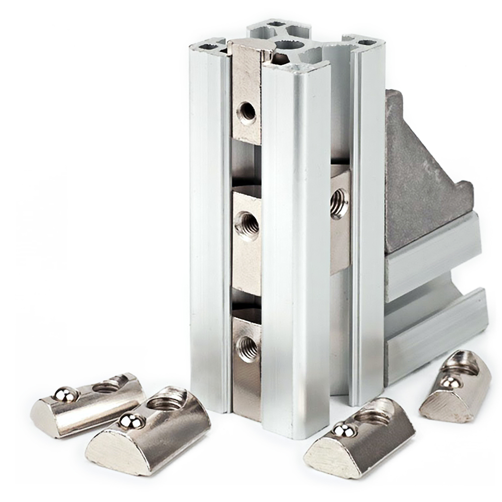 Lote de 50 Tuercas en T con Re - Aluminium Extrusion reseña y precio