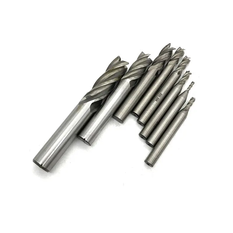 Krachtige 8 Uds fresa de acero - End Mill Set reseña y precio