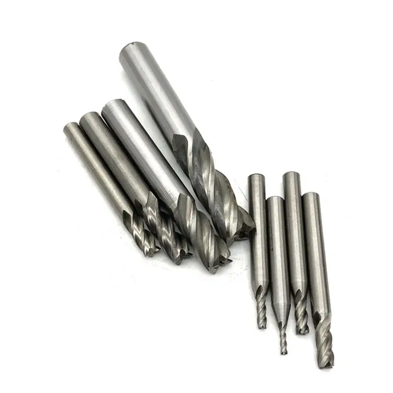 Krachtige 8 Uds fresa de acero - End Mill Set reseña y precio