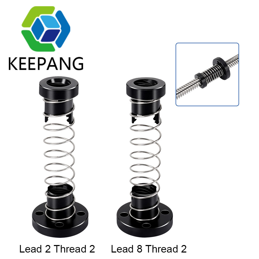 Tuercas Anti retroceso POM T8  - Lead Screw 8Mm reseña y precio
