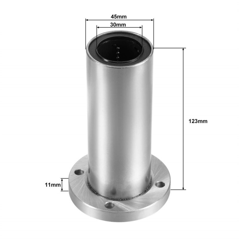 4 unidades/paquete Lmf8uu Lmf1 - Lm8Uu Bearing reseña y precio