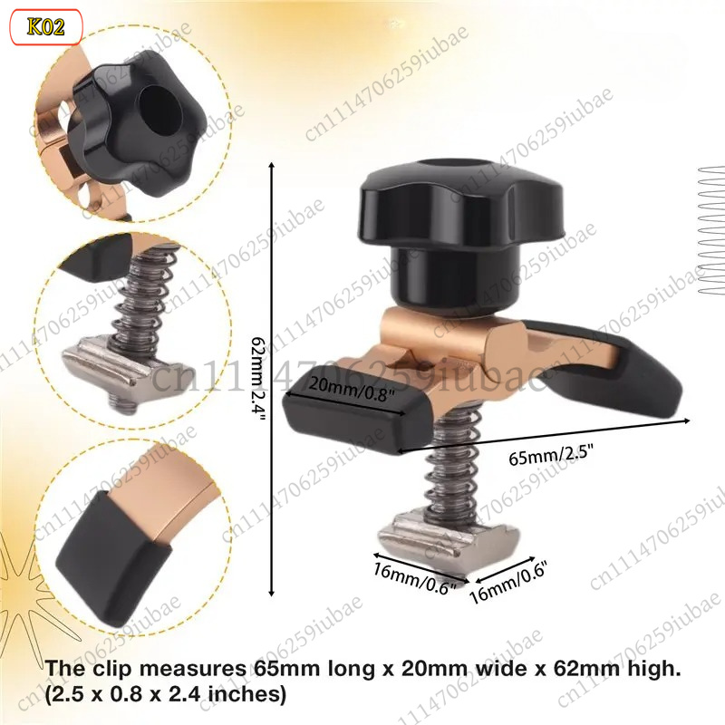 Kit de 2 Mini Abrazaderas de S - 3018 Cnc reseña y precio