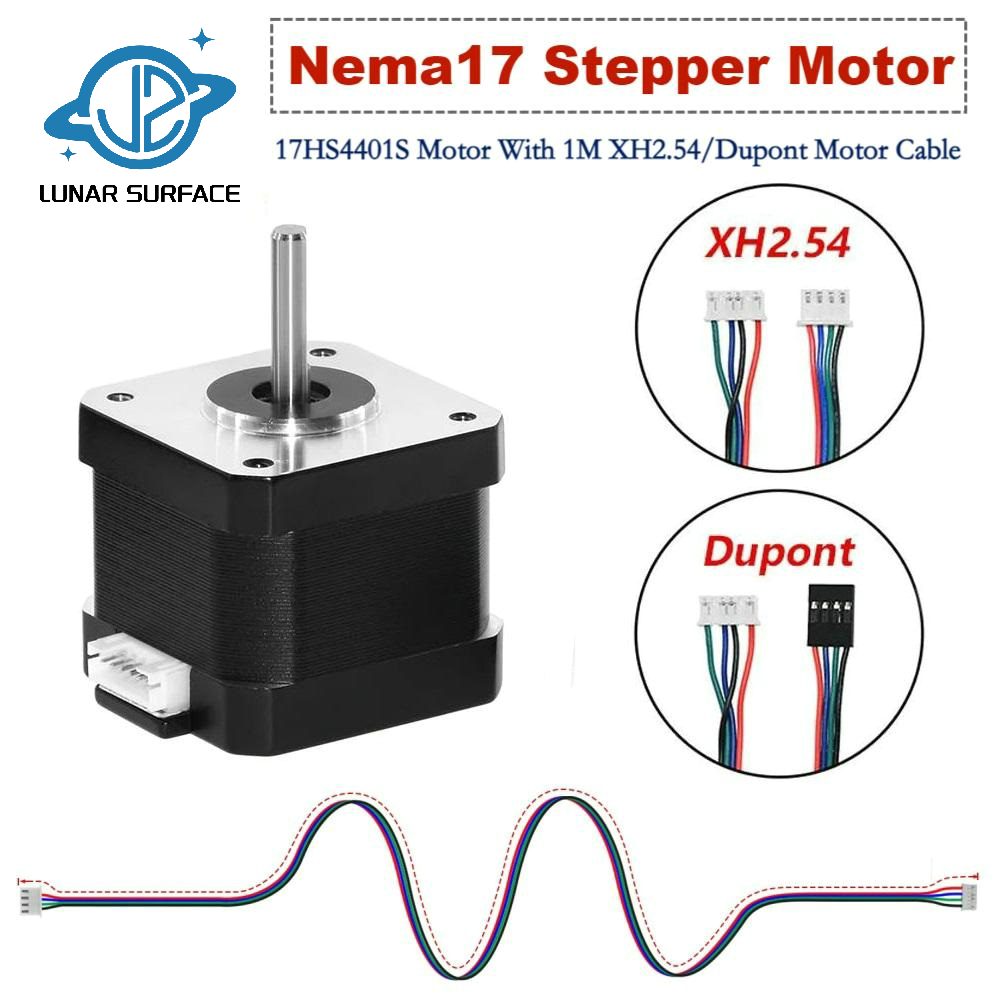 Piezas de impresora LS-3D, Mot - Nema 17 Stepper reseña y precio