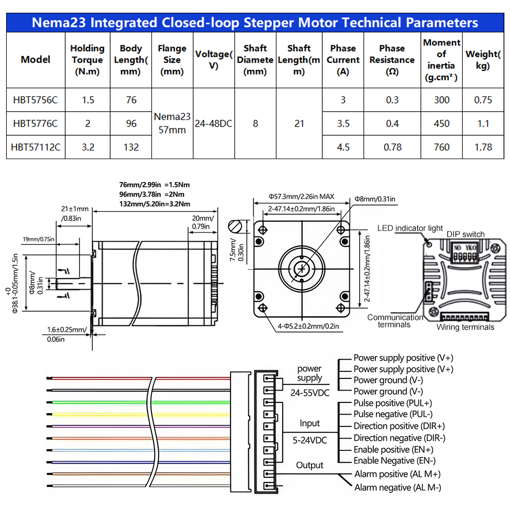 Motor paso a paso Nema23 de bu - Nema23 Stepper reseña y precio