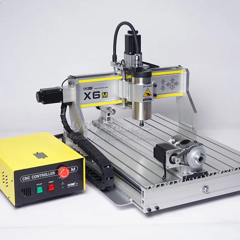 Fresadora CNC LY X6M de 3 y 4  - Water Cooled Spindle reseña y precio