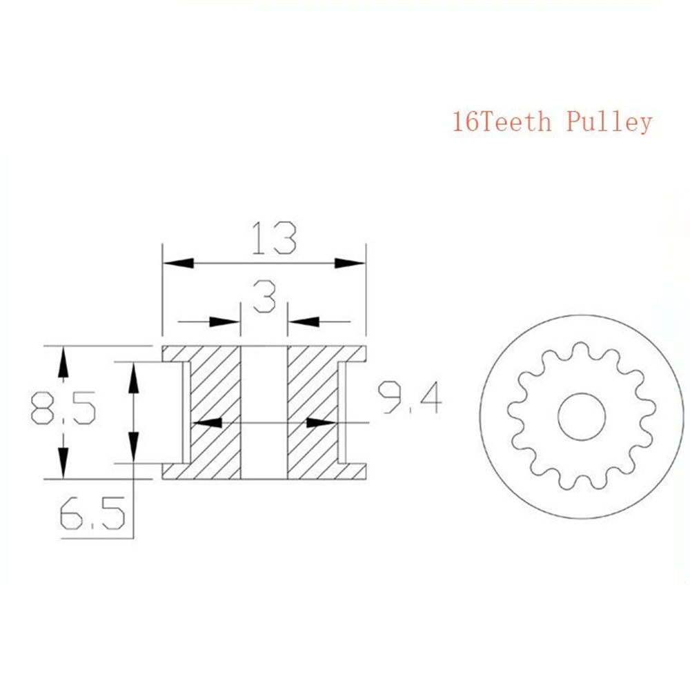 Polea de distribución tensora  - Gt2 Pulley reseña y precio