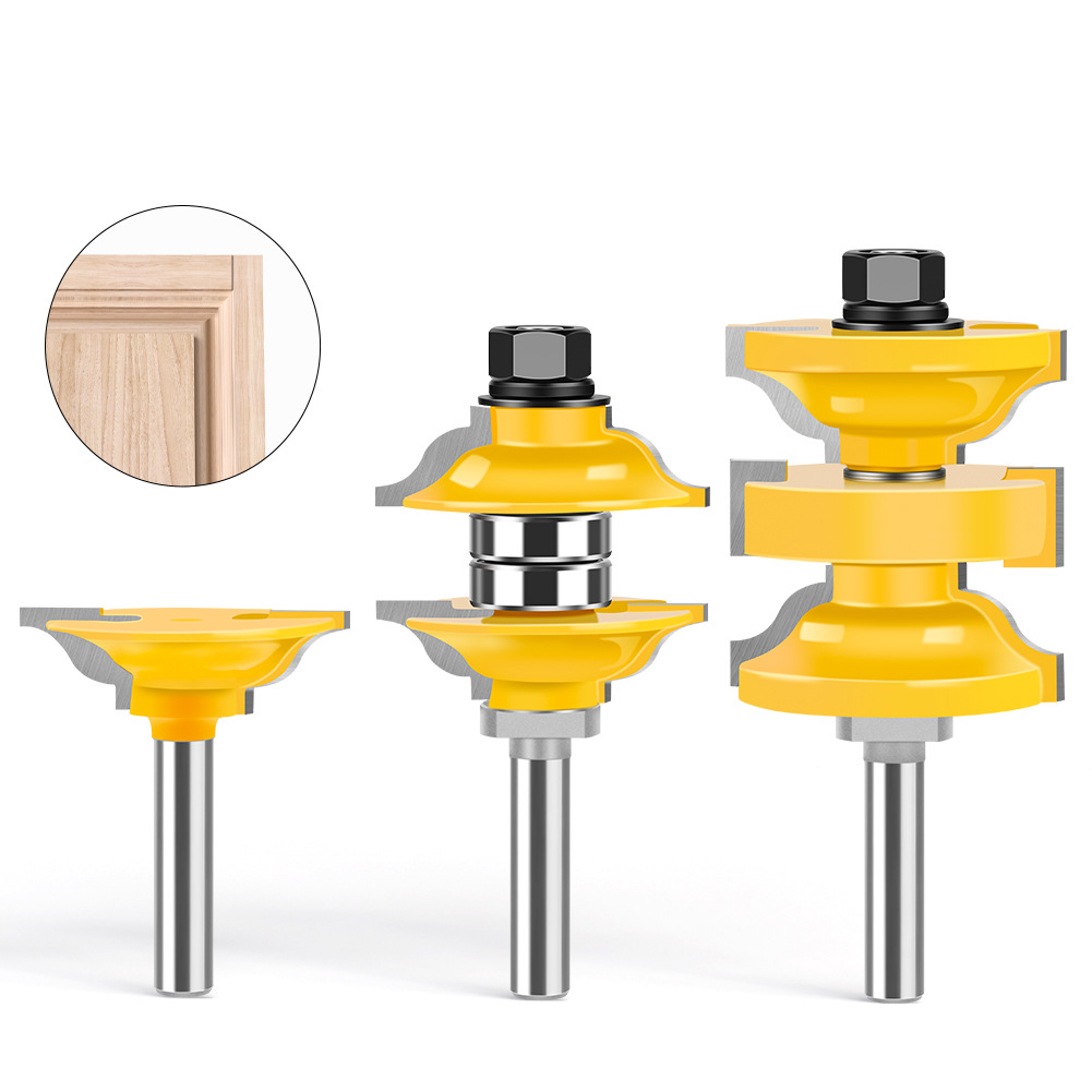 3 unids/set 8MM vástago fresa  - End Mill Set reseña y precio