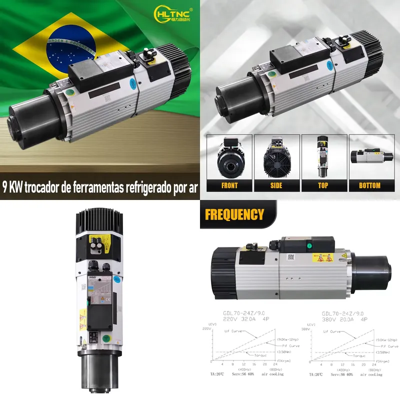 Motor de Husillo ATC Refrigera - Spindle Motor reseña y precio