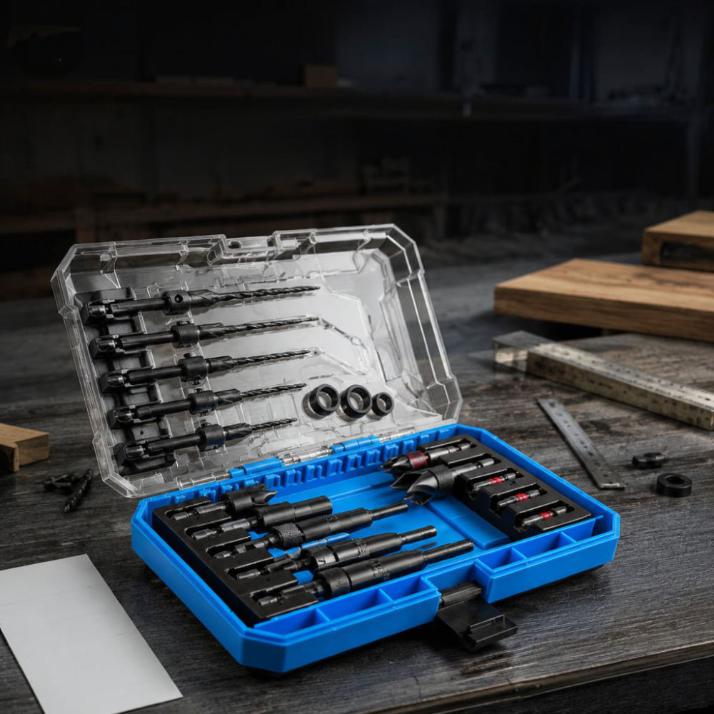 Juego de brocas para carpinter - Drill Bit Set reseña y precio