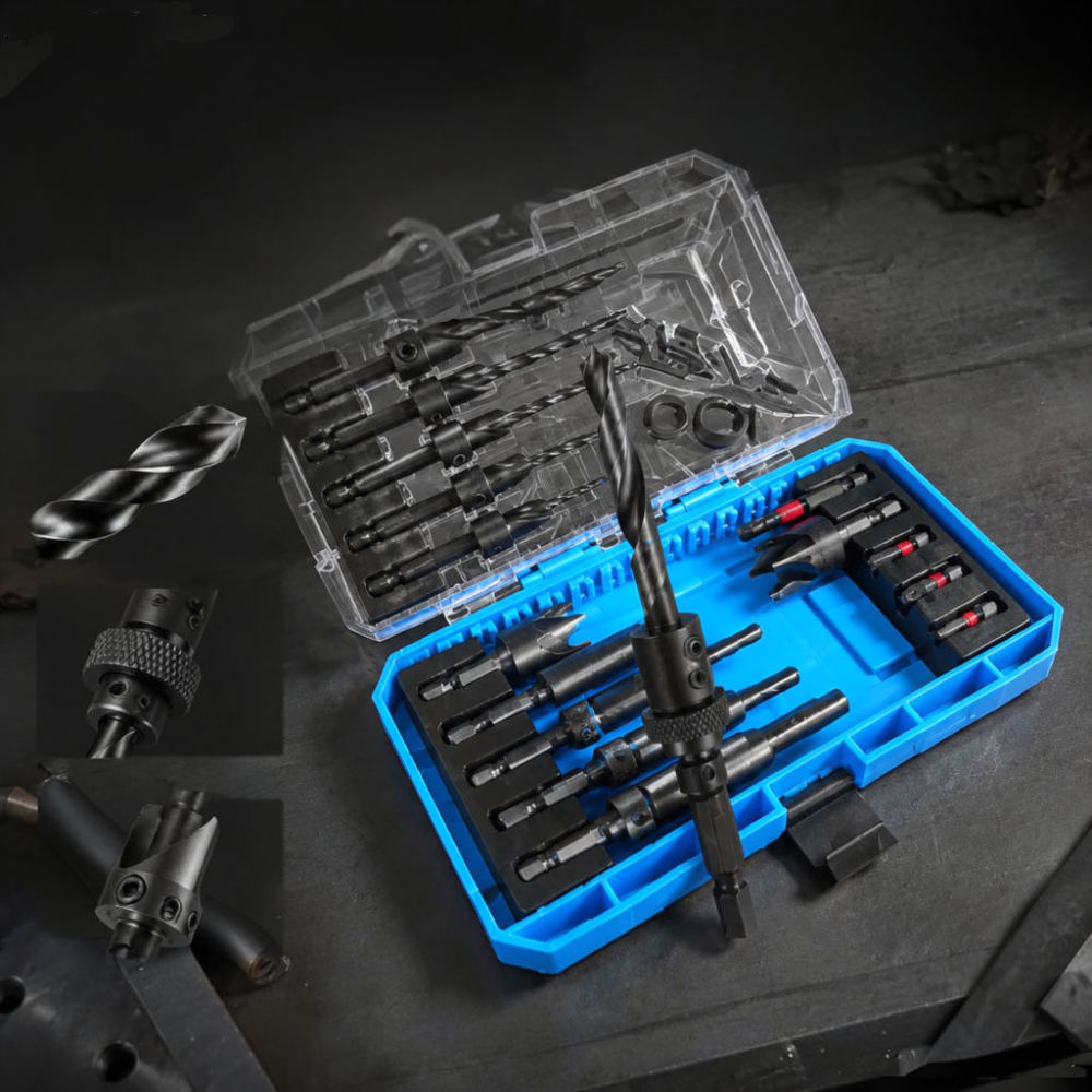 Juego de brocas para carpinter - Drill Bit Set reseña y precio