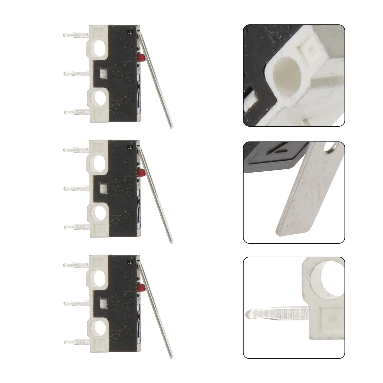 5 unidades de microinterruptor - Limit Switch reseña y precio
